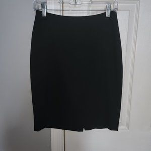 The Limited Collection Pencil Skirt, Straight,  Black, Size 0